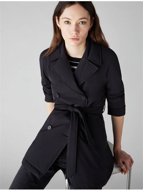 trench woman black EMME MARELLA | MANILLE150/003